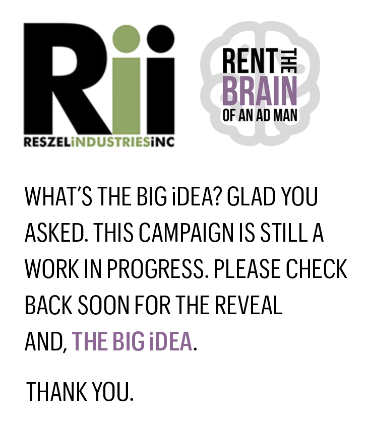 What's The BIG iDEA? Coming Soon.