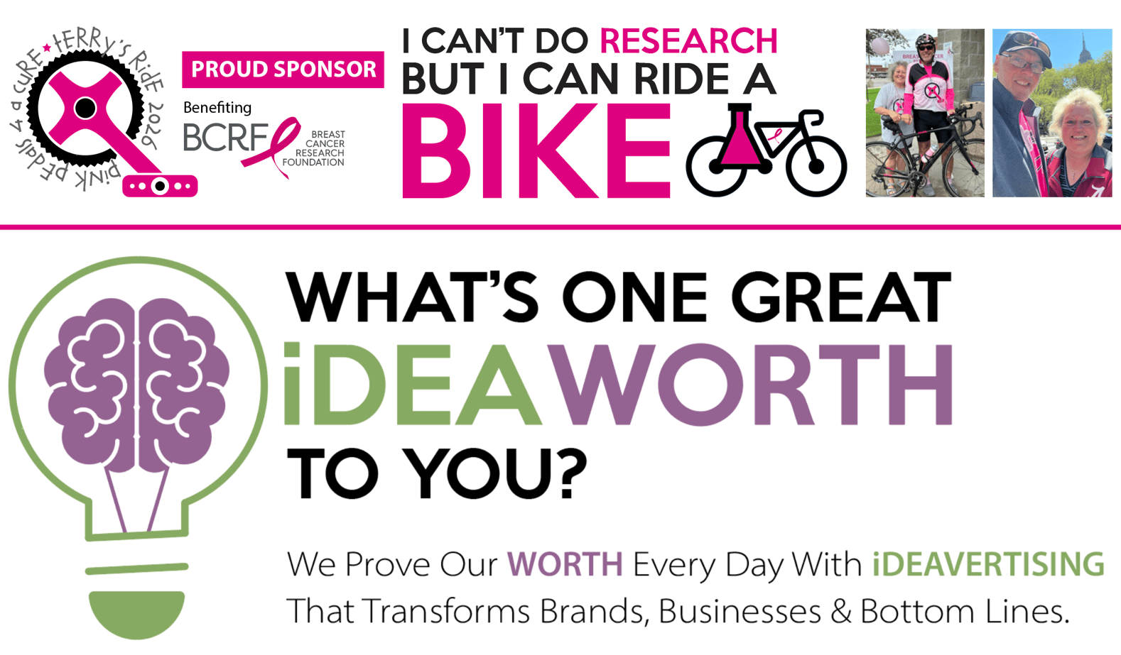 What's One Great iDEA Worth to You? What's One Great iDEA Worth to You?